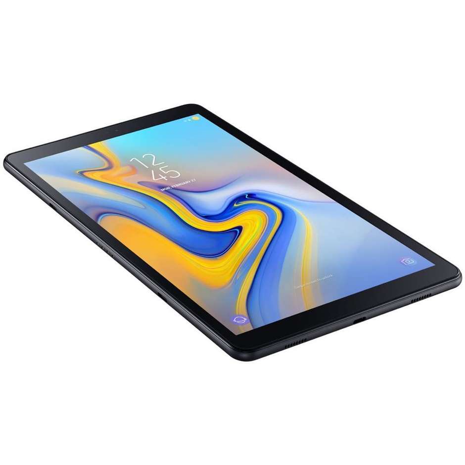 Samsung Galaxy Tab A 2018 Tablet 10,5" Ram 3 GB memoria 32 GB Wifi Android 8.1 colore Nero