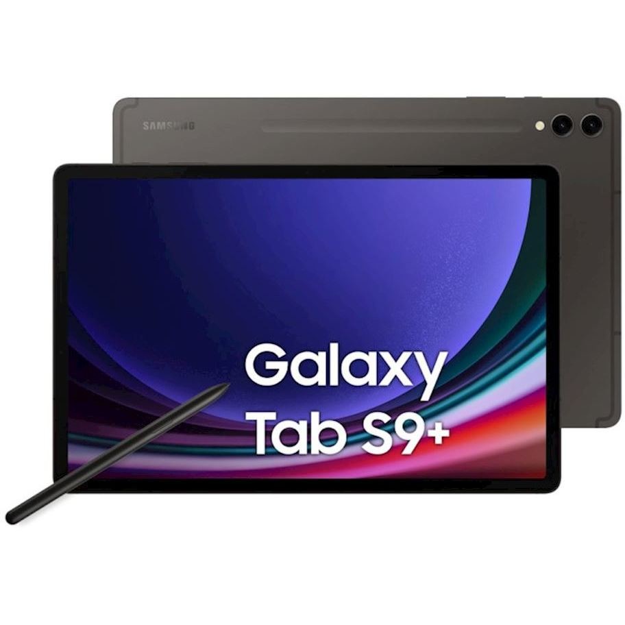 Samsung Galaxy Tab S9+ Tablet 12.4" Wi-Fi Ram 12 Gb Memoria 256 Gb Android 13 colore Graphite