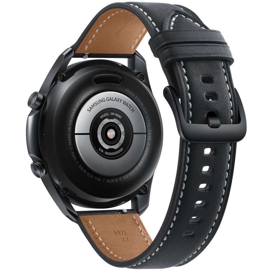 Samsung Galaxy Watch 3 Smartwatch 45 mm GPS Bluetooth colore Mystic Black