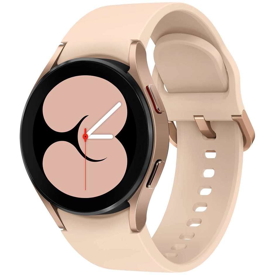 Samsung Galaxy Watch 4 Smartwatch SAMOLED 40 mm GPS Bluetooth Monitoraggio Salute colore Pink Gold