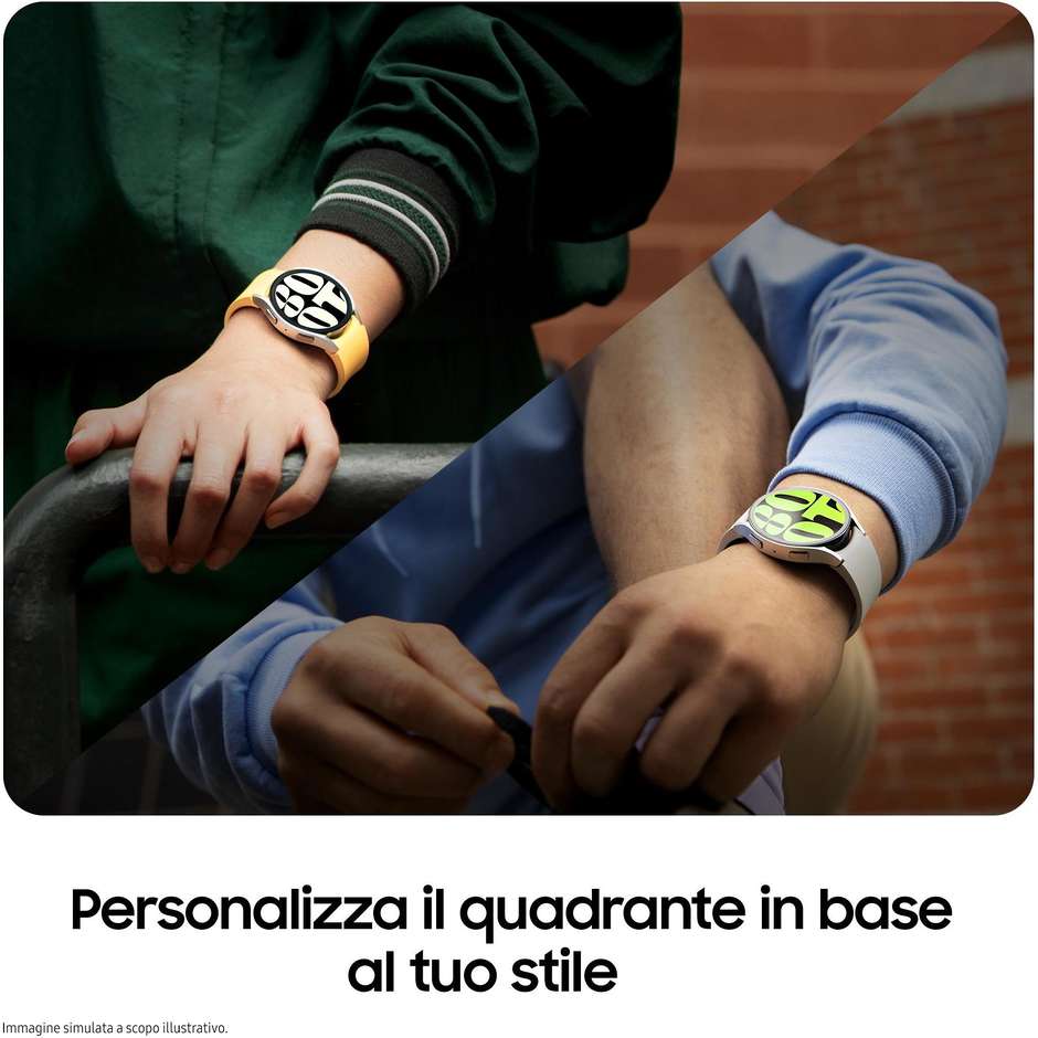Samsung Galaxy Watch 6 Smartwatch Analisi del Sonno 44mm Silver