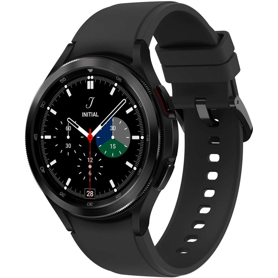 Samsung Galaxy Watch4 Classic 46mm Smartwatch Ghiera Rotante Wi-Fi Bluetooth NFC Colore Nero (SM-R890NZKAEUE)