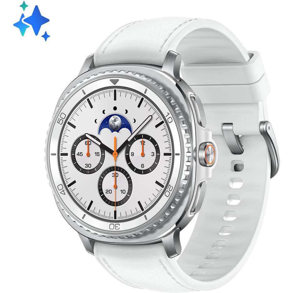 Samsung Galaxy Watch6 Classic 43mm Smartwatch Ghiera Rotante Acciaio Bluetooth Colore Nero