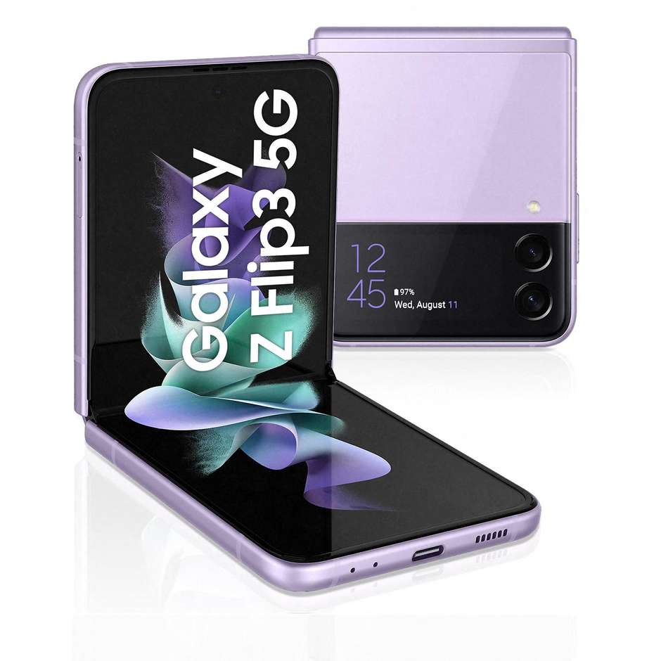 Samsung Galaxy Z Flip 3 5G Smartophone 1,9''/6,7'' AMOLED Ram 8 Gb Memoria 128 Gb Android colore Lavander