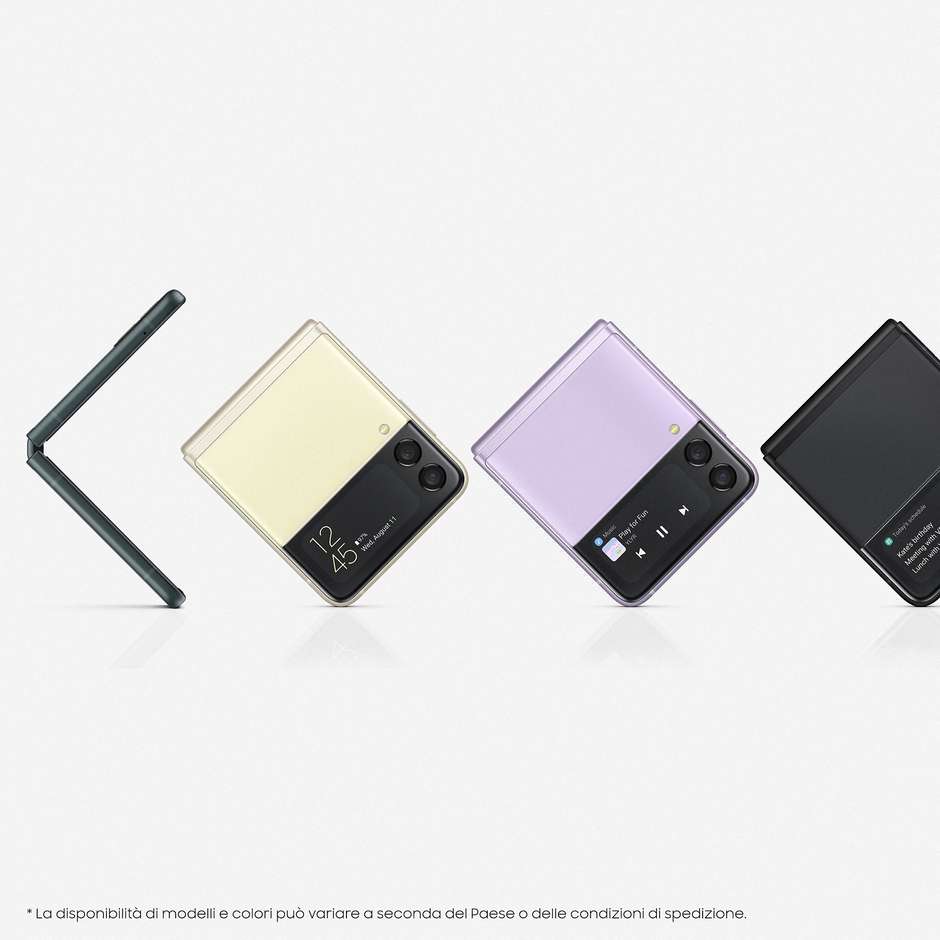 Samsung Galaxy Z Flip 3 5G Smartophone 1,9''/6,7'' AMOLED Ram 8 Gb Memoria 128 Gb Android colore Phantom Green
