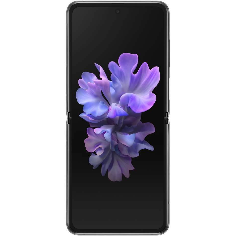 Samsung Galaxy Z-Flip 5G Smartphone 6,7'' + 1,1" Ram 8 Gb Memoria 256 Gb Android 10 colore grigio