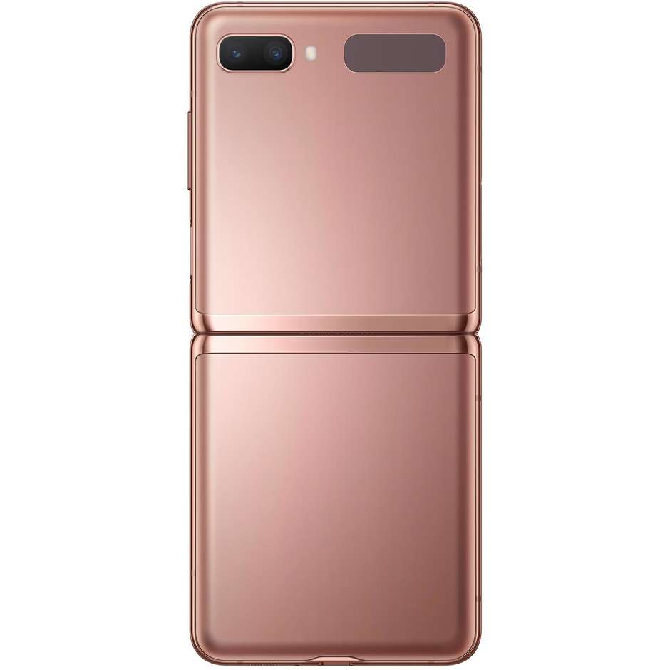 Samsung Galaxy Z Flip 5G Smartphone 6,7'' Ram 8 Gb Memoria 256 Gb Android 10 colore Mystic Bronze