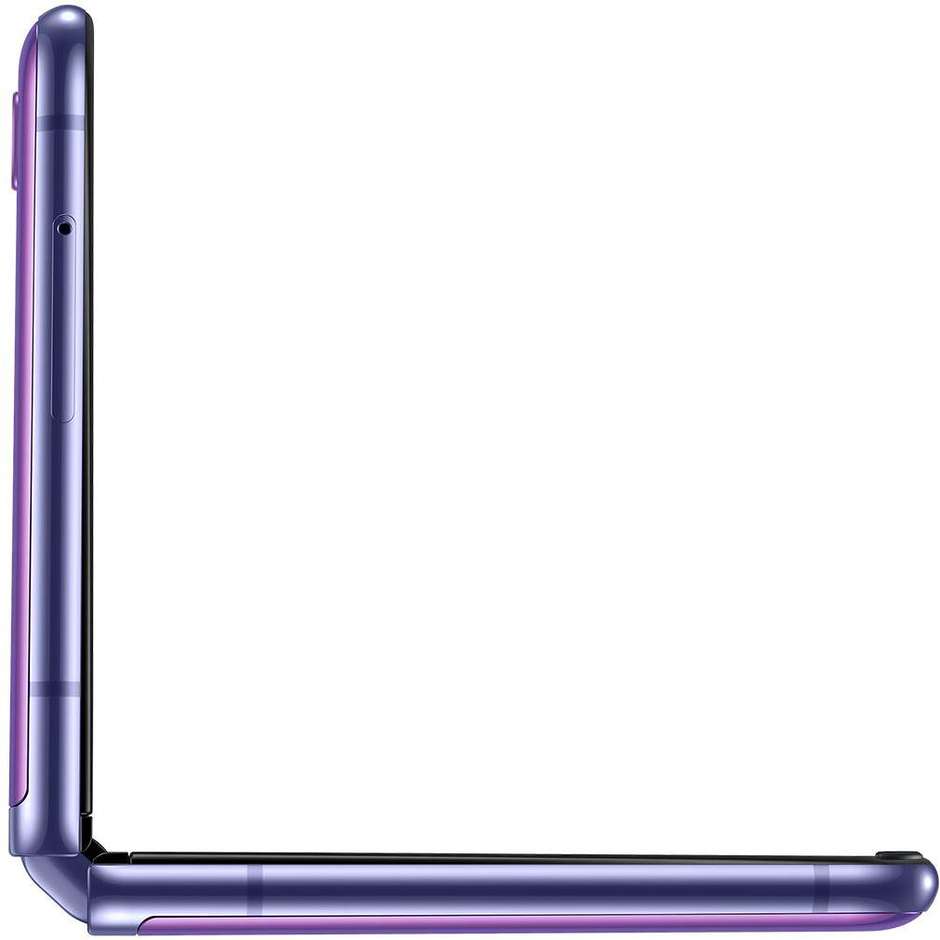 Samsung  Galaxy Z Flip Smartphone 6,7" +1,1" Ram 8 Gb Memoria 256 Gb Android 10.0 colore Mirror Purple