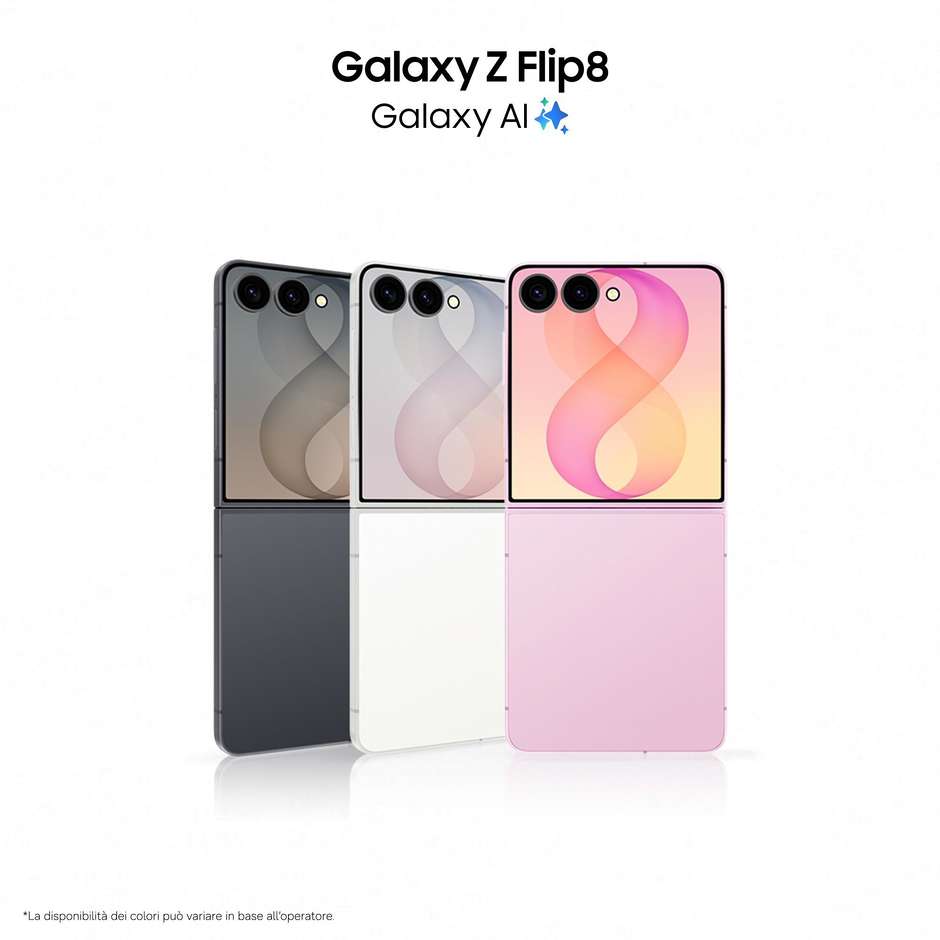 Samsung Galaxy Z Flip8 256GB 5G Pieghevole 50MP Cream