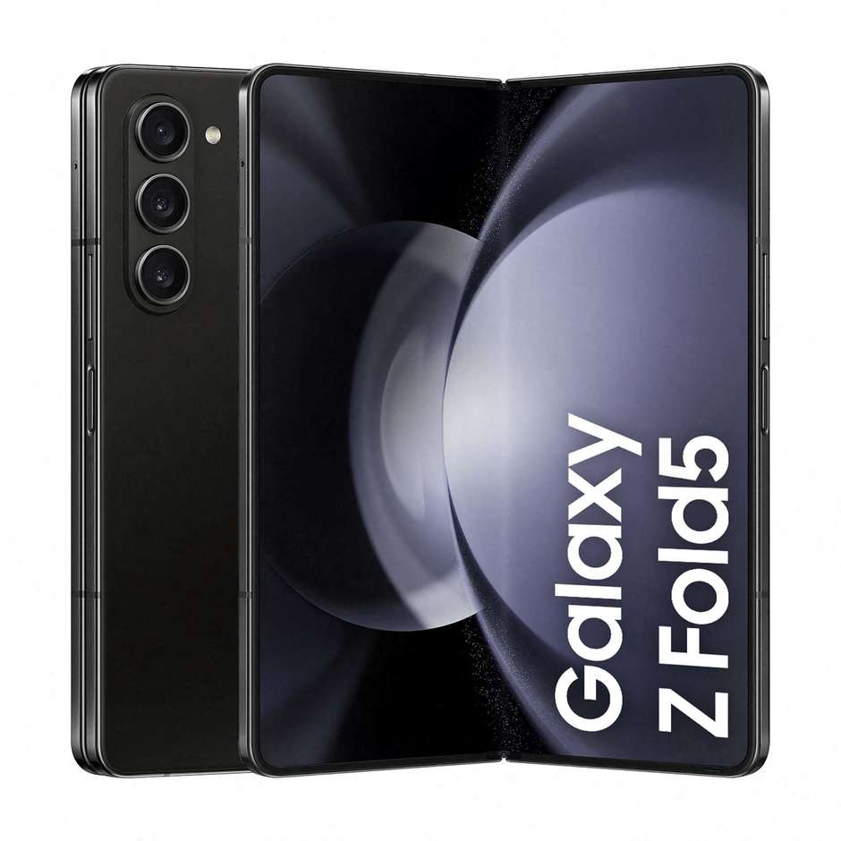 Samsung Galaxy Z Fold 5 Smartphone 5G 7,6" Ram 12 Gb Memoria 256 Gb Android colore nero