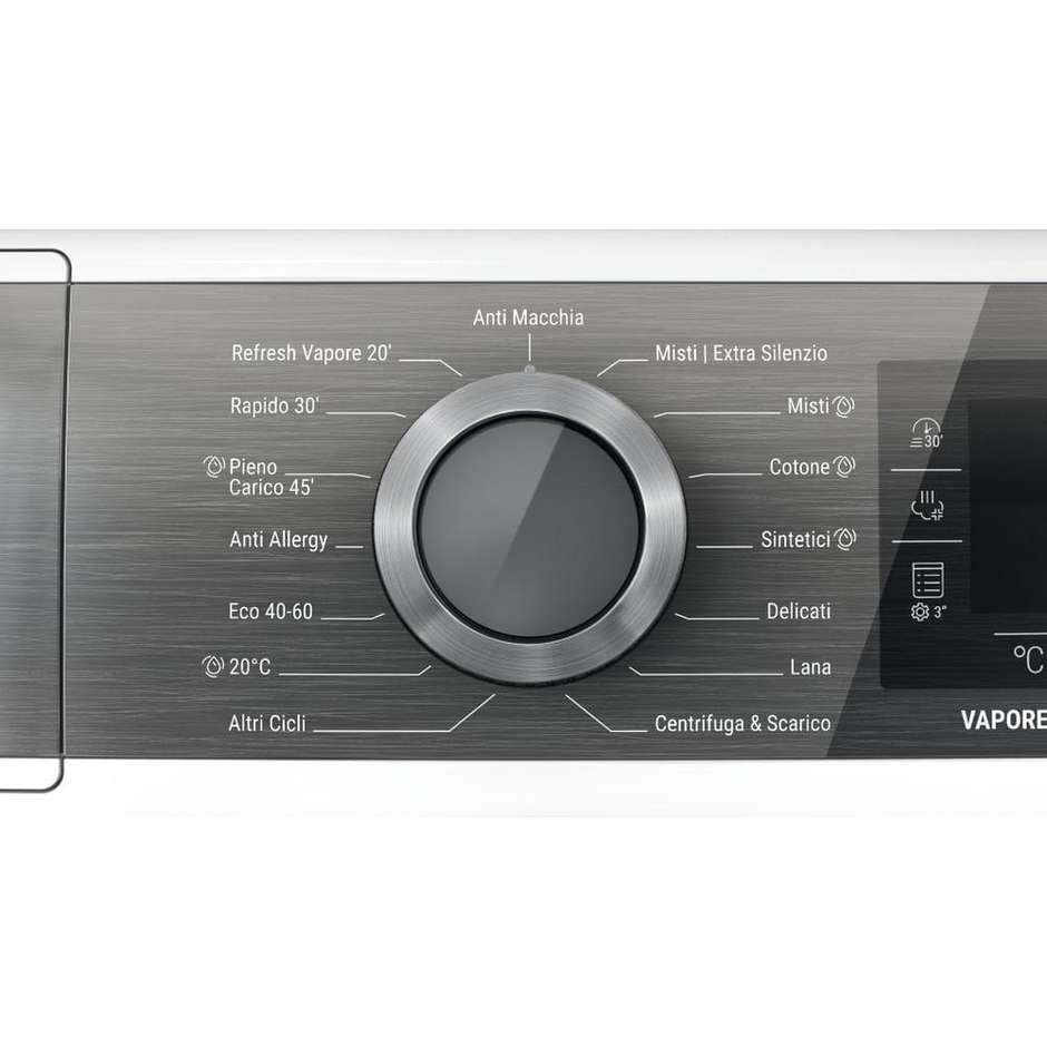 Samsung H799GPOWERIT Lavatrice Caricamento frontale Capacita 9 Kg 1400 Giri/min Classe A Colore Bianco