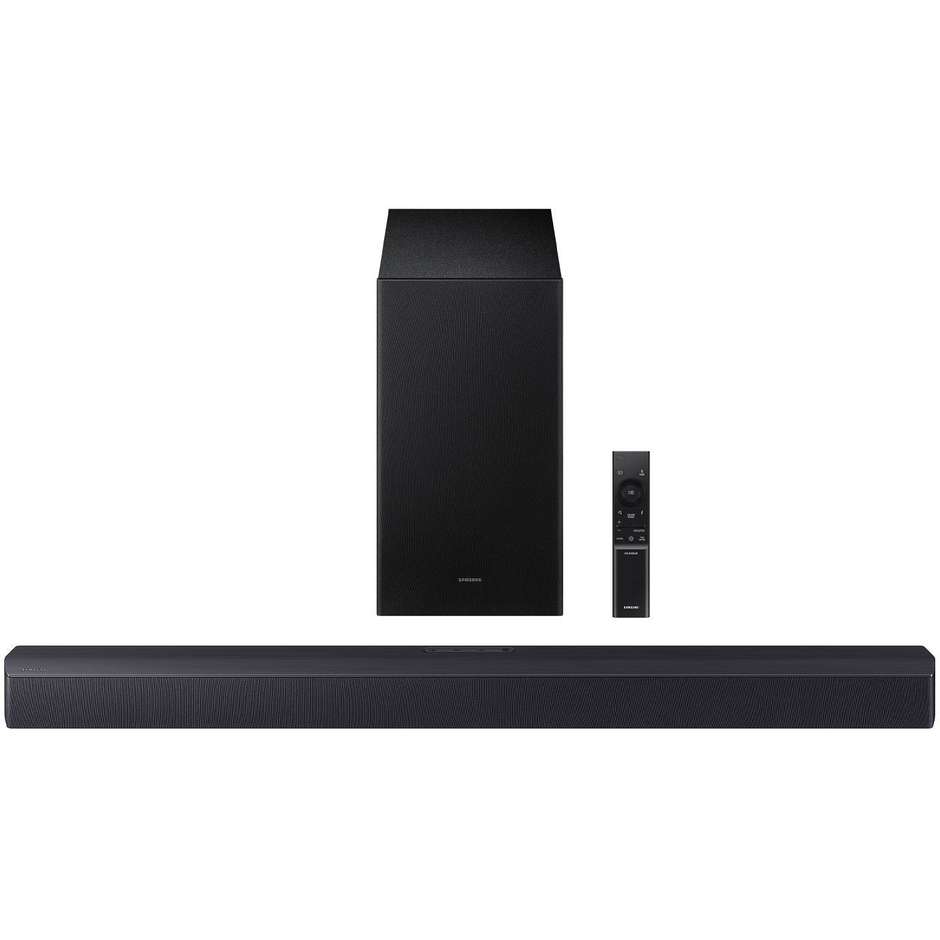 Samsung HW-B450F/ZF Soundbar con Subwoofer per TV Nero