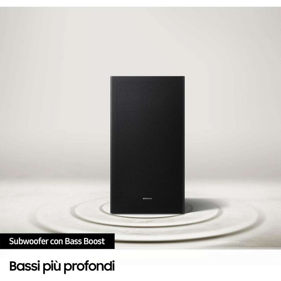 SAMSUNG HW-B650D/ZF Soundbar All-in-One per TV e Intrattenimento Domestico Colore Black