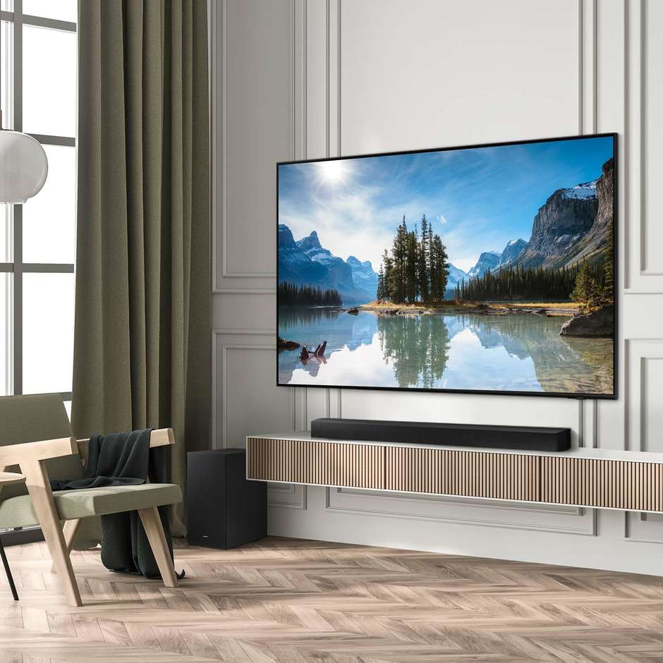 SAMSUNG HW-B650D/ZF Soundbar All-in-One per TV e Intrattenimento Domestico Colore Black