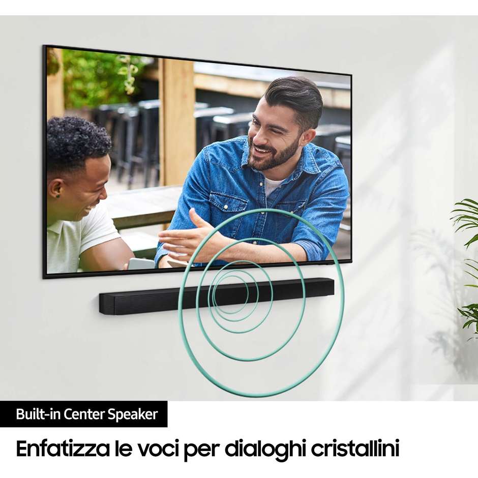 Samsung HW-B650D/ZF Soundbar con Subwoofer per TV Nero