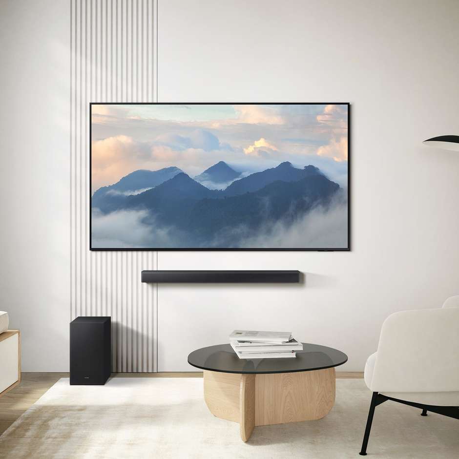 SAMSUNG HW-B650F/ZF Soundbar All-in-One per TV e Intrattenimento Domestico DTS Colore Black