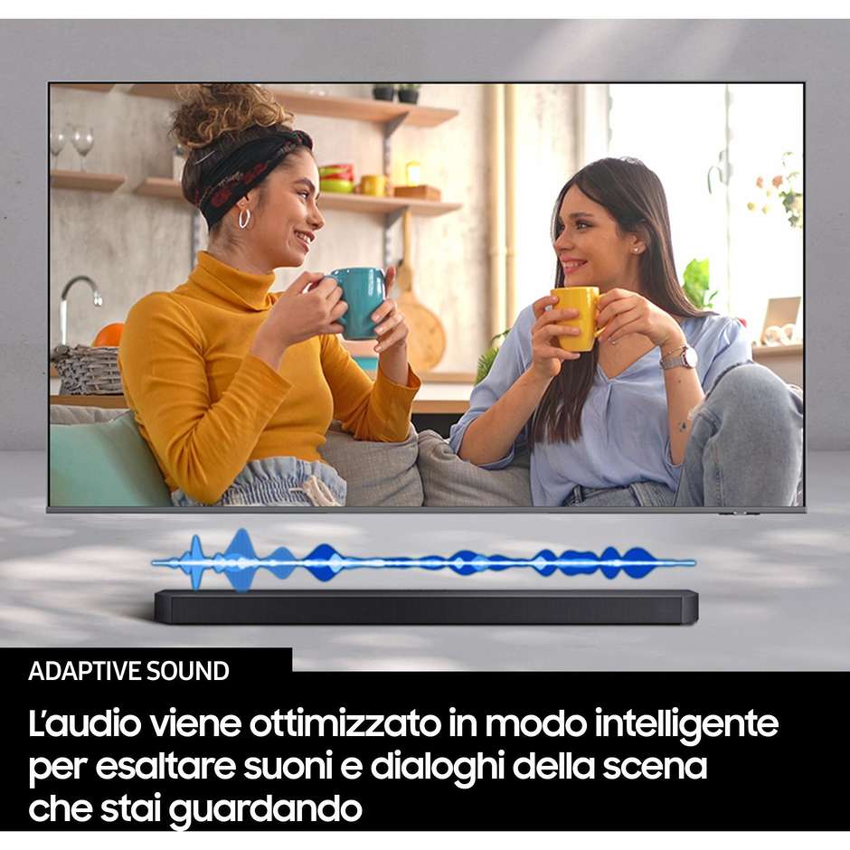 Samsung HW-B650F/ZF Soundbar Wireless Dolby Colore Nero