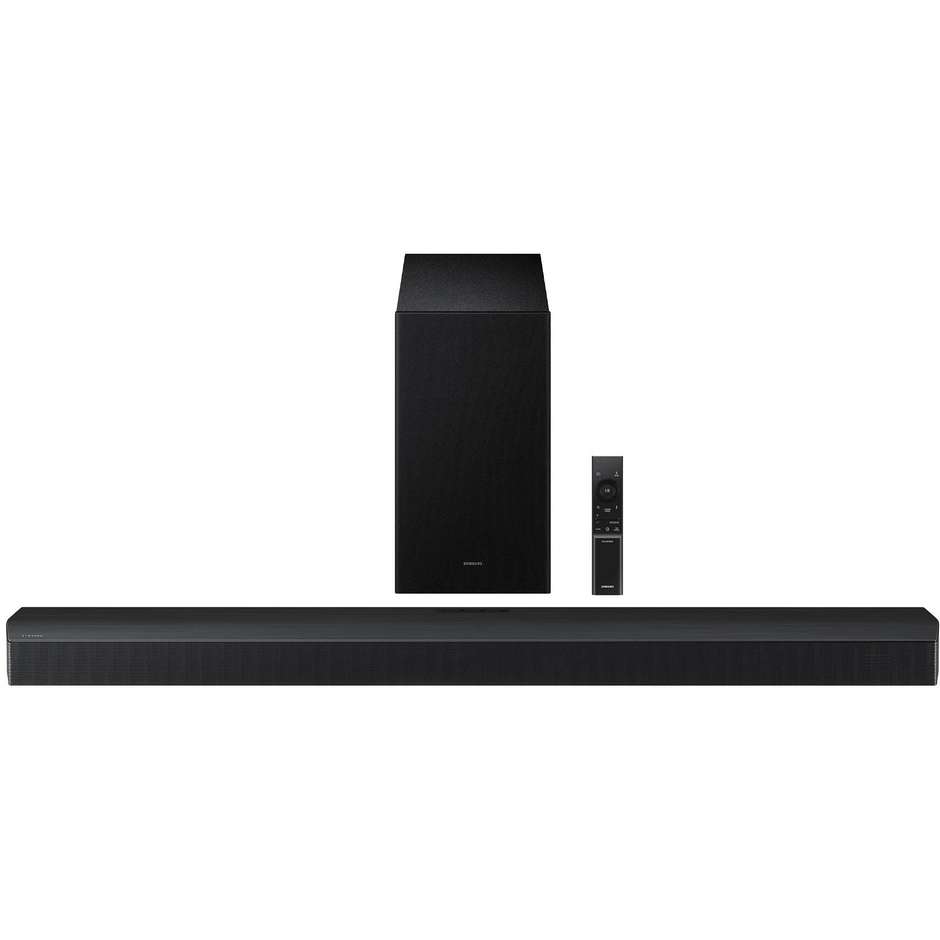 Samsung HW-B750F/ZF Soundbar 5.1 Canali 400W con Subwoofer Wireless Bluetooth Nero