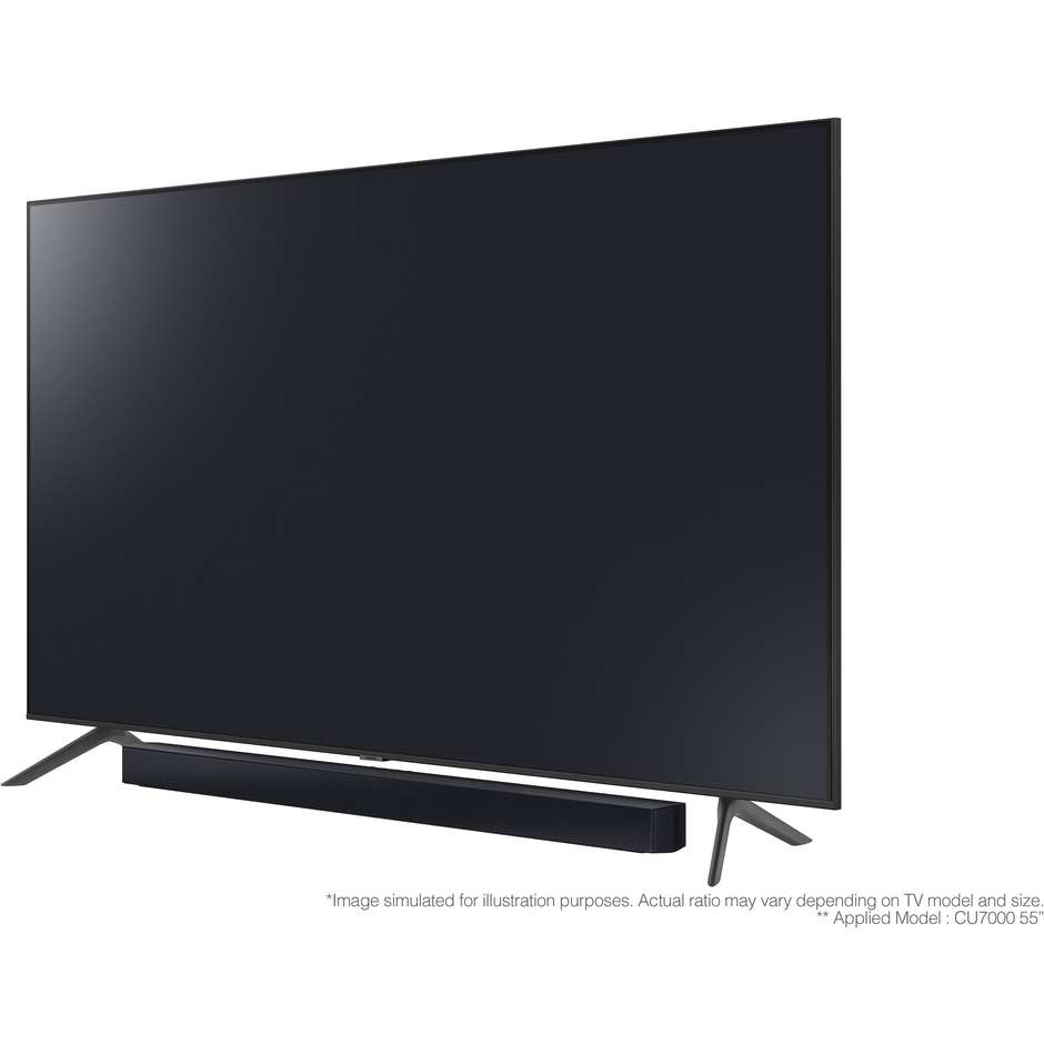 SAMSUNG HW-C450/ZF Soundbar All-in-One per TV e Intrattenimento Domestico Colore Black