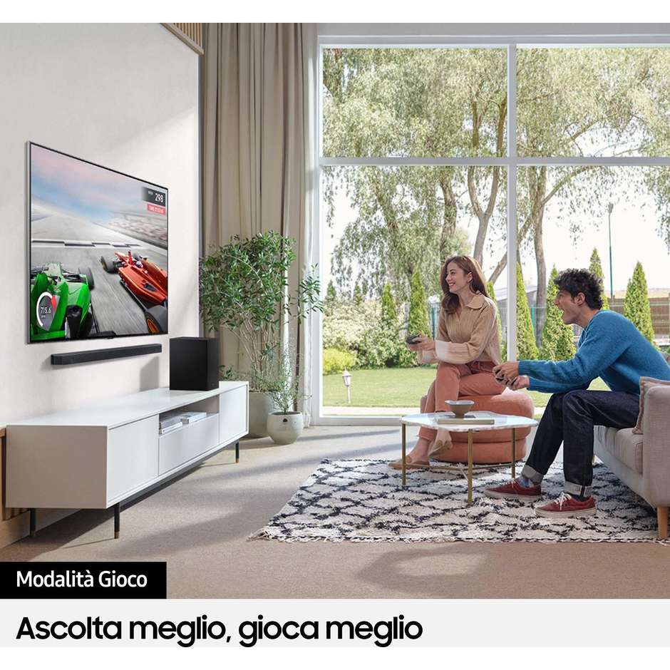 SAMSUNG HW-C450/ZF Soundbar All-in-One per TV e Intrattenimento Domestico Colore Black