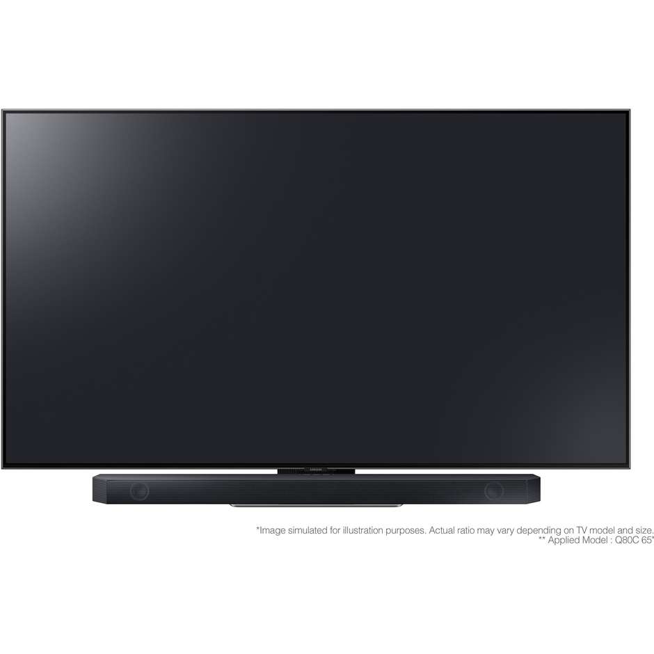 Samsung HW-Q600C/ZF Serie Q Soundbar Wireless Dolby Atmos Colore Nero