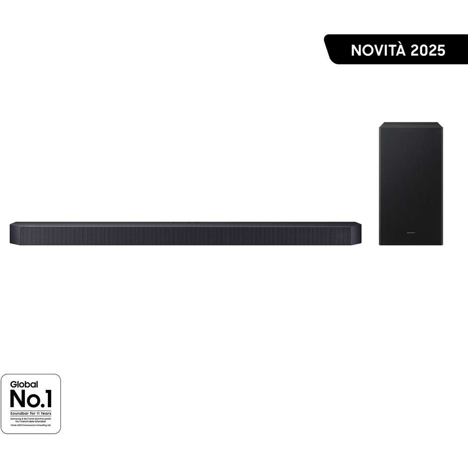 Samsung HW-Q600F/ZF Home soundbar 3.1.2 canali