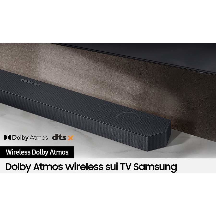 Samsung HW-Q700C/ZF Serie Q Soundbar Wireless Bluetooth Colore Nero