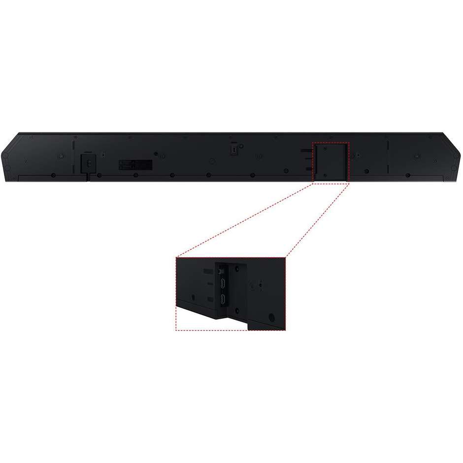 Samsung HW-Q700C/ZF Serie Q Soundbar Wireless Bluetooth Colore Nero