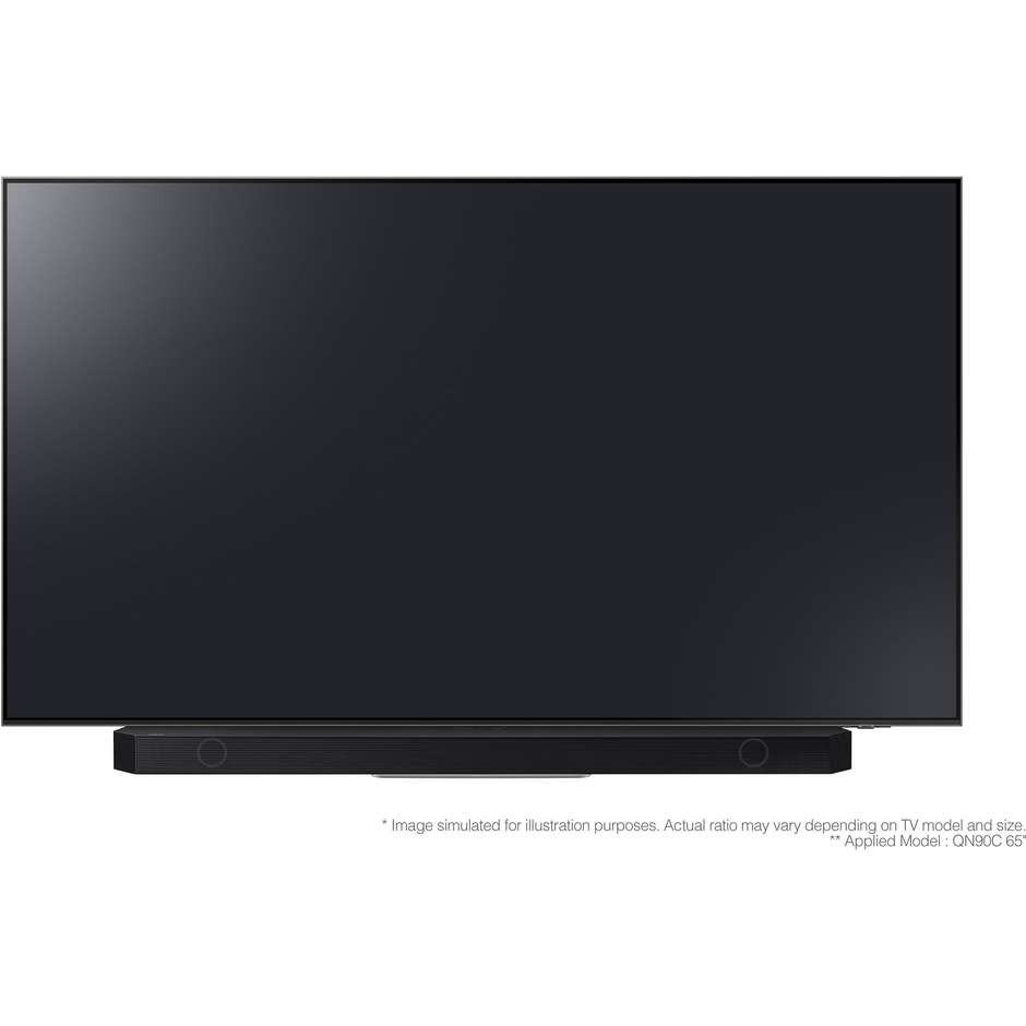 Samsung HW-Q800C/ZF Serie Q Soundbar Wireless Dolby Atmos Compatibile con Alexa e Google Assistant Colore Black