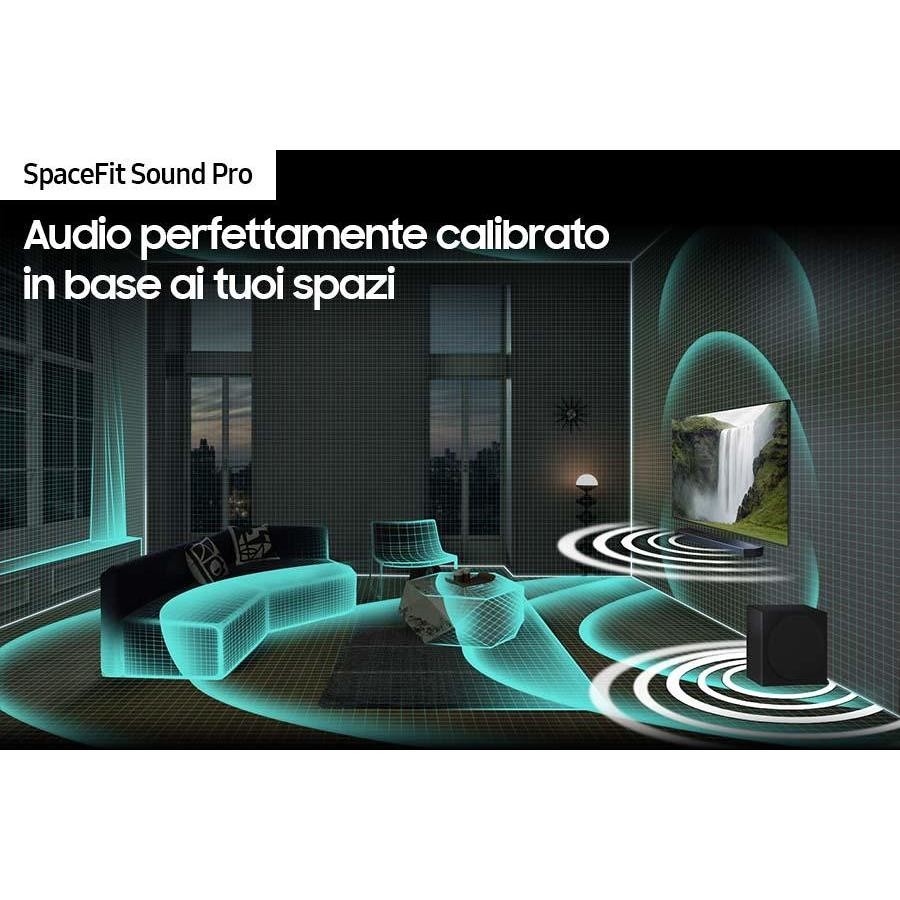 Samsung HW-Q930C/ZF Serie Q  Soundbar Wireless Dolby Atmos Compatibile con Alexa e Google Assistant Colore Black