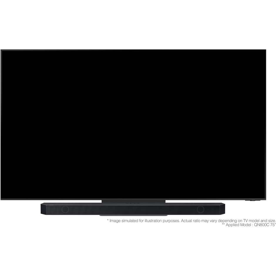 Samsung HW-Q930C/ZF Serie Q  Soundbar Wireless Dolby Atmos Compatibile con Alexa e Google Assistant Colore Black