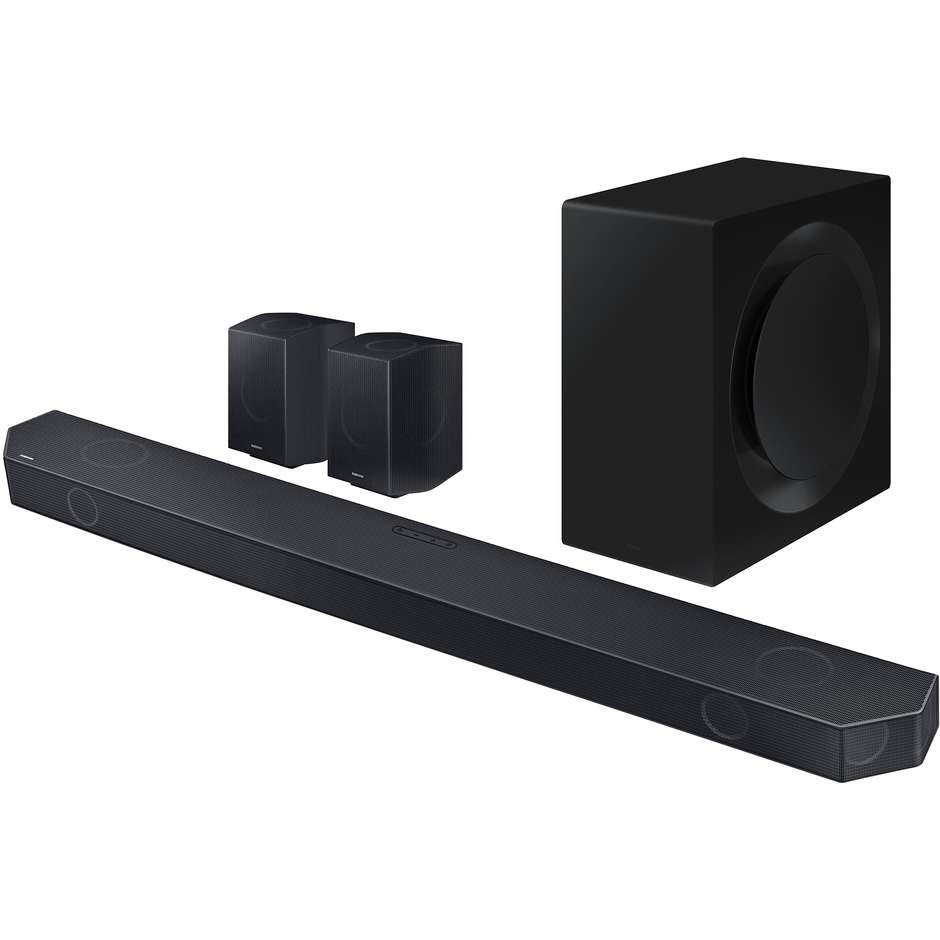 Samsung HW-Q990C/Z  Serie Q Soundbar Wireless Dolby Atmos Compatibile con Alexa e Google Assistant Colore Black