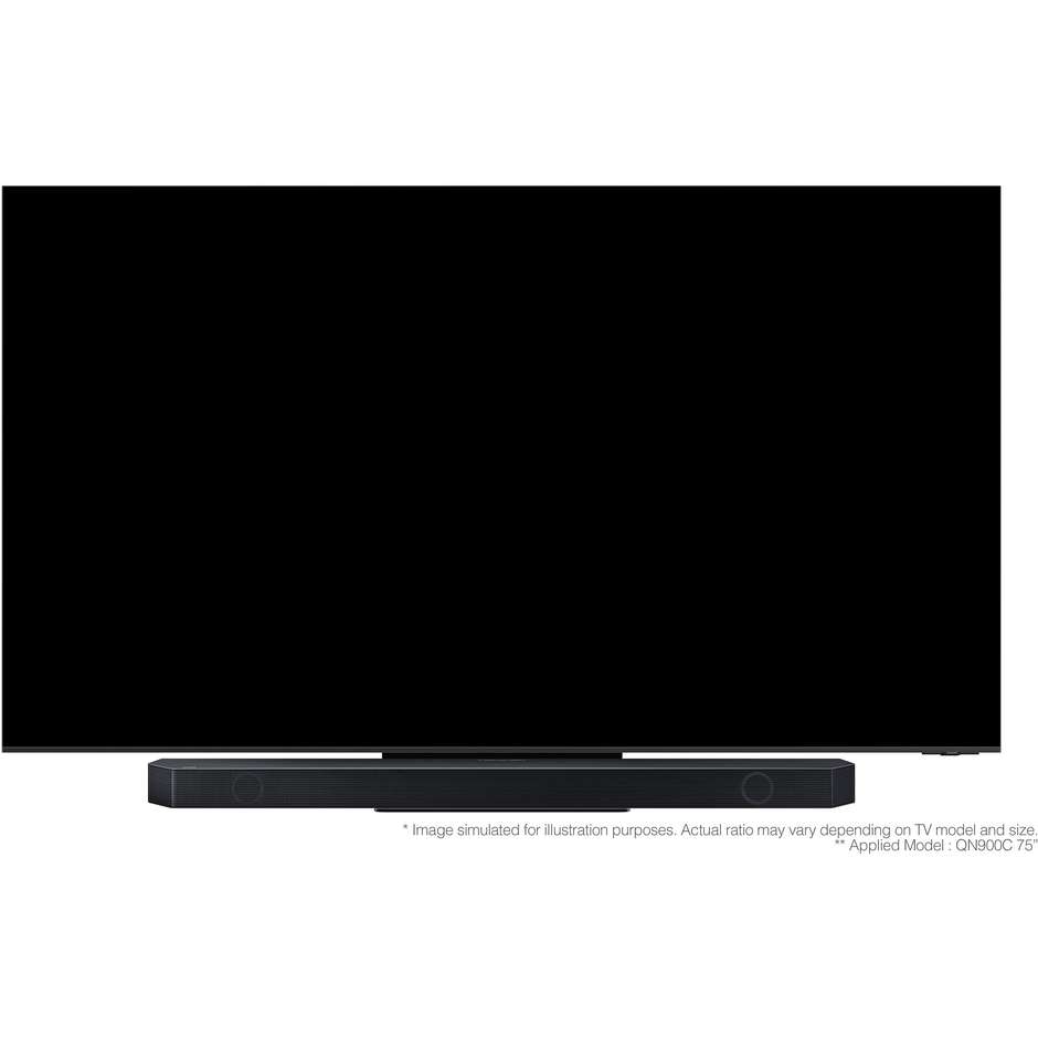 Samsung HW-Q990C/Z  Serie Q Soundbar Wireless Dolby Atmos Compatibile con Alexa e Google Assistant Colore Black