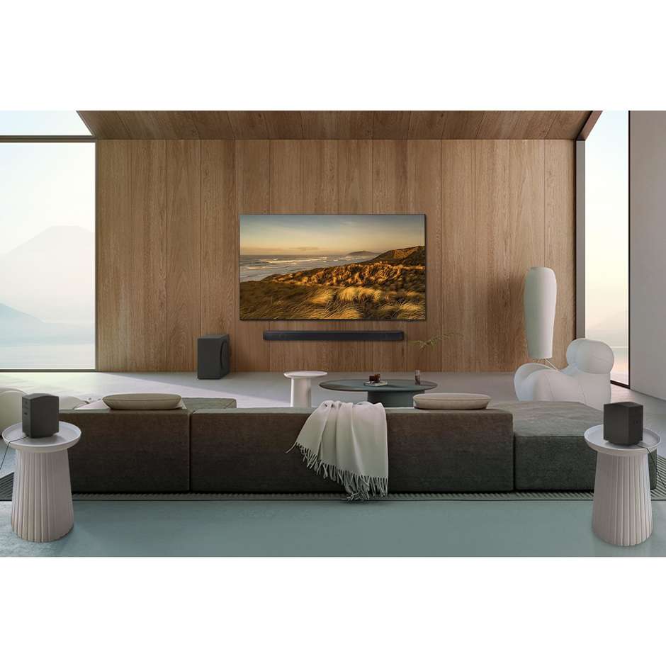 Samsung HW-Q990D/ZF Serie Q Soundbar Wireless Dolby Atmos Audio a 11.1.4 Canali Colore Graphite Black