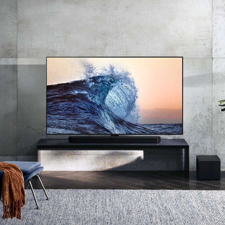 SAMSUNG HW-QS700F Soundbar All-in-One per TV e Intrattenimento Domestico DTS Colore Black