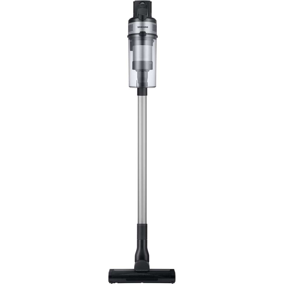 Samsung Jet 60 Turbo VS15A60AGR Aspirapolvere Senza Filo 410W 150AW Jet Cyclone Leggero Titanio e Nero