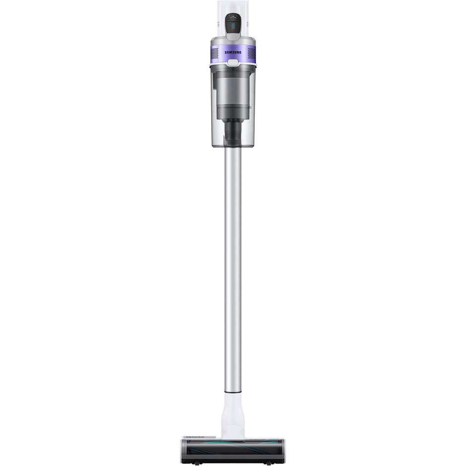 Samsung Jet 70 Easy VS15T7031R4 Scopa Elettrica Ricaricabile 410W 150AW Supporto 2-in-1 Bianco e Nero