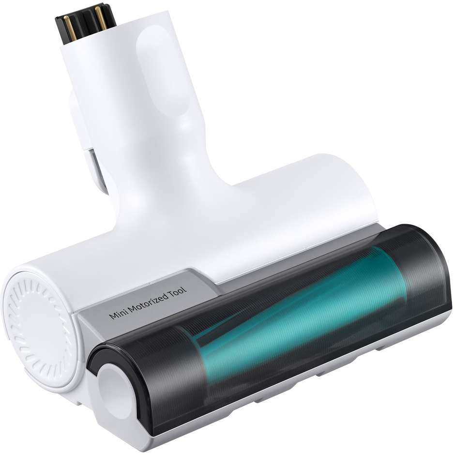 Samsung Jet 70 Easy VS15T7031R4 Scopa Elettrica Ricaricabile 410W 150AW Supporto 2-in-1 Bianco e Nero