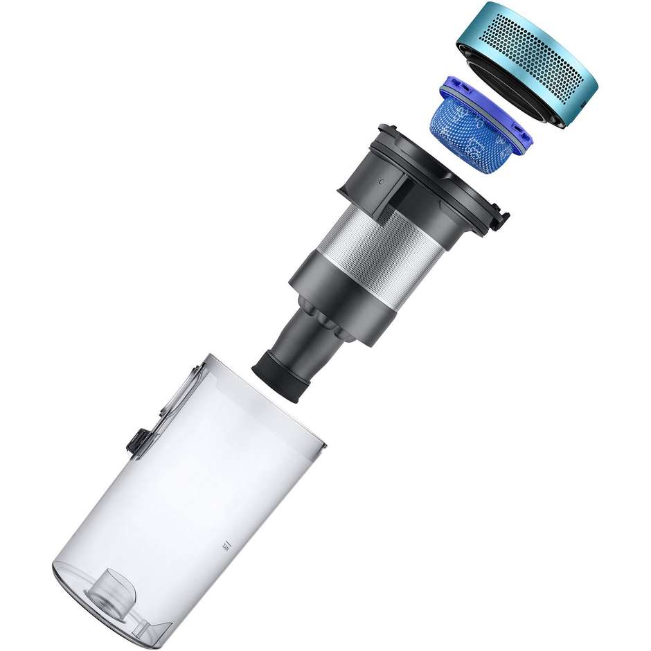 Samsung Jet 75E Pet VS20B75AGR1 aspirapolvere senza fili nero e menta