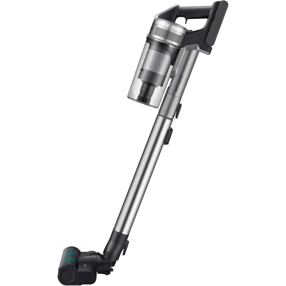 Samsung Jet 90 Premium VS20R9048T3 Scopa Senza Filo 550W 200AW Spazzola Lavapavimenti Base Z Station Silver