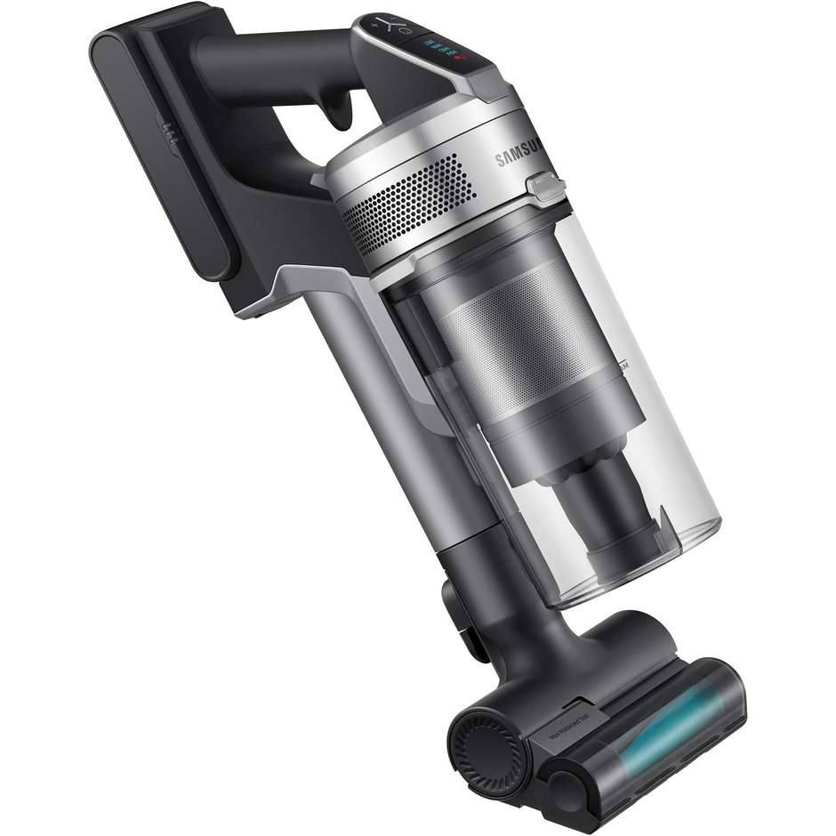 Samsung Jet 90 Premium VS20R9048T3 Scopa Senza Filo 550W 200AW Spazzola Lavapavimenti Base Z Station Silver