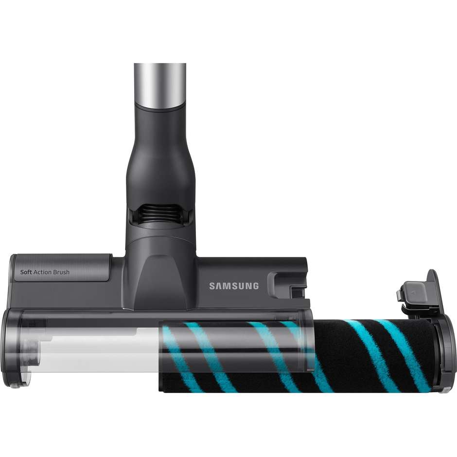 Samsung Jet 90 Premium VS20R9048T3 Scopa Senza Filo 550W 200AW Spazzola Lavapavimenti Base Z Station Silver