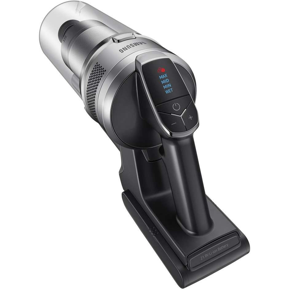 Samsung Jet 90 Premium VS20R9048T3 Scopa Senza Filo 550W 200AW Spazzola Lavapavimenti Base Z Station Silver
