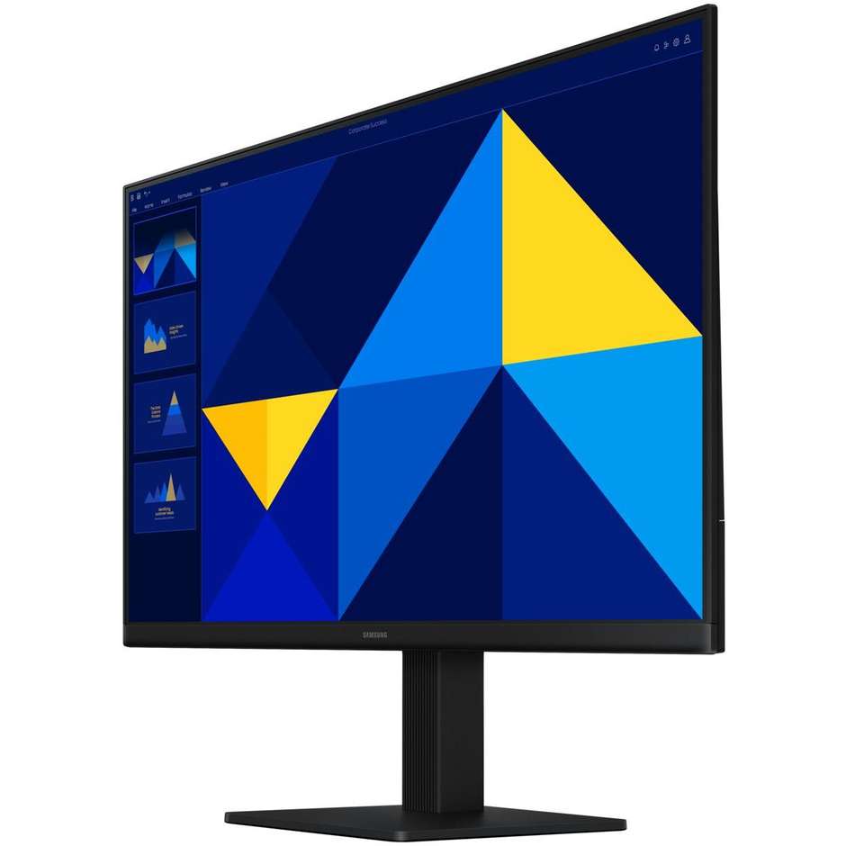 Samsung LS24D300GAUXEN Monitor LED 24" Full HD Flat 250 cd/m² Classe E Colore Nero
