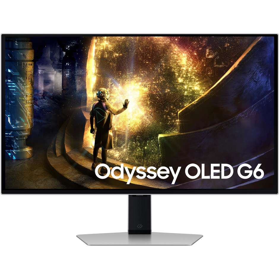 Samsung LS27DG610SUXEN PC Monitor Gaming OLED 27'' Quad HD 250 cd/m² Classe G Colore Nero