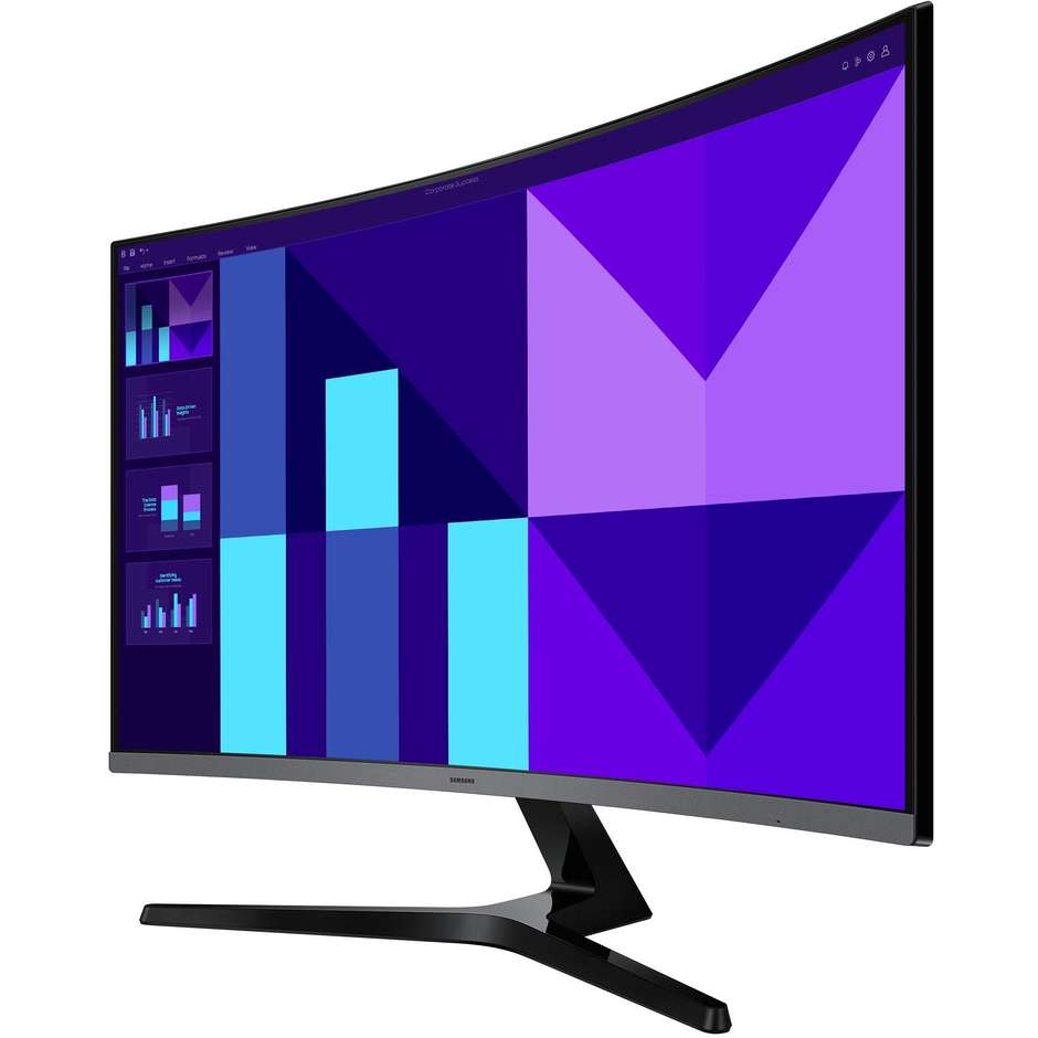 Samsung LS32D390GAUXEN Serie S39GD PC Monitor Curvo 32'' Full HD 200 cd/m² Classe E Colore Nero