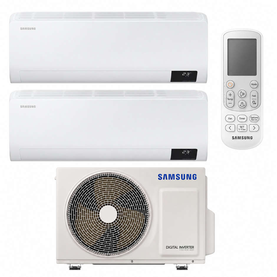 Samsung Luzon Dual Split 9000+9000 BTU Wi-Fi A+++/A++ Bianco