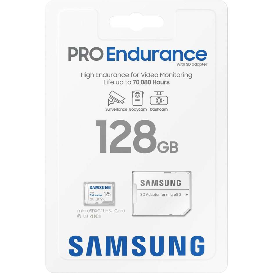 Samsung MB-MJ128K Memoria 128 GB MicroSDXC UHS-I Classe 10