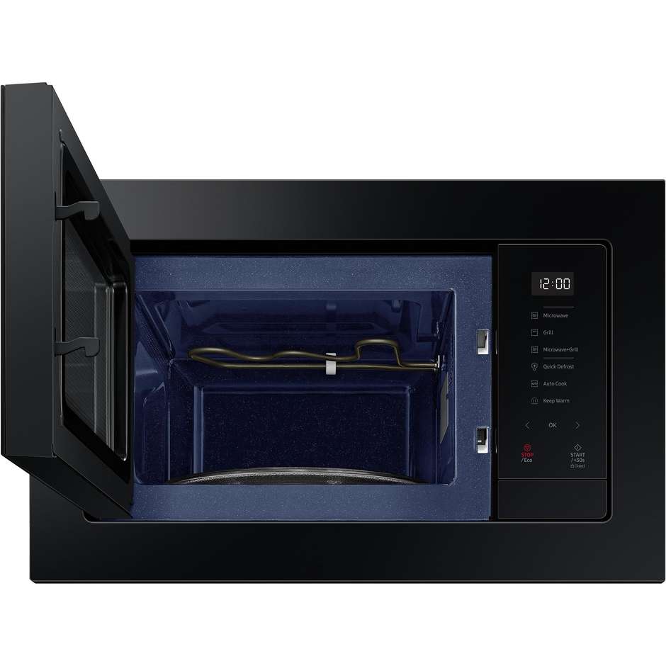SAMSUNG MG23A7318CK Forno a Microonde da Incasso con Grill 23 L Potenza 1300 W Nero