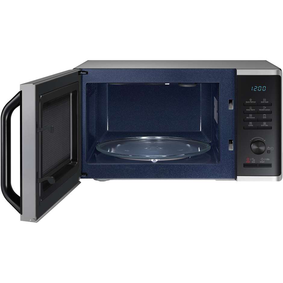 Samsung MG2AK3515AS Forno a Microonde Combinato con Grill 1000 W Cavità 23 L 1250 W Nero, Argento